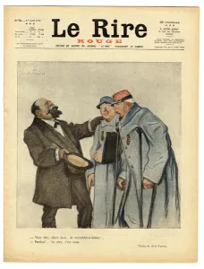 Cover of ' The Red Laughter', Satirical in Colors Cover of ' The Red Laughter', Satirical in Colors