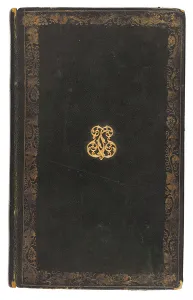 Cover of Sergei Chekhonin's sketchbook, 1928-30 (leather) Cover of Sergei Chekhonin's sketchbook, 1928-30 (leather)