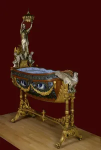 Cradle of the imperial prince Eugene Louis Joseph (1856-1879) Cradle of the imperial prince Eugene Louis Joseph (1856-1879)