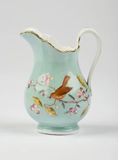 Cream jug, c.1880 (glazed hard-paste porcelain)