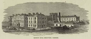 Crichton Royal Institution, Dumfries (engraving)