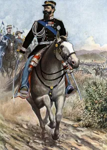 Crimean War Gallery: Crimean war: king Vittorio Emanuele (Victor-Emmanuel) II (1820-1878)