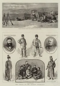 Balkan Peninsula Gallery: The Crisis in the Balkan Peninsula (engraving)