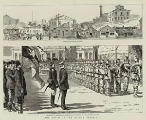 Balkan Peninsula Gallery: The Crisis in the Balkan Peninsula (engraving)