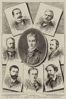 The Crisis in the East, Members of the British Embassy at Constantinople (engraving) The Crisis in the East, Members of the British Embassy at Constantinople (engraving)