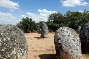 The Cromlech of the Almendres is a megalithic complex. It is one of largest existing The Cromlech of the Almendres is a megalithic complex. It is one of largest existing