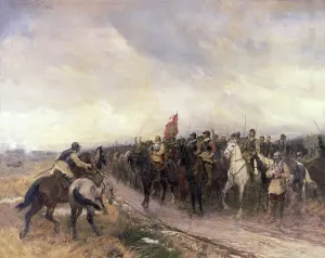 Cromwell at Dunbar, 1650 (oil on canvas) Cromwell at Dunbar, 1650 (oil on canvas)