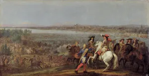The Crossing of the Rhine, 12th June 1672 (oil on canvas) The Crossing of the Rhine, 12th June 1672 (oil on canvas)