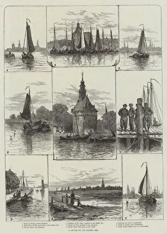 A Cruise on the Zuider Zee (engraving)