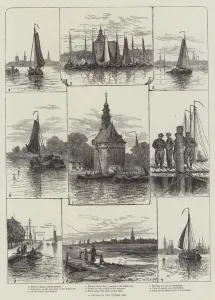 A Cruise on the Zuider Zee (engraving) A Cruise on the Zuider Zee (engraving)