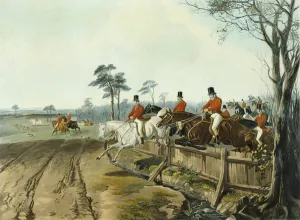 Full Cry, engraved by Huffman and Mackrill (coloured engraving) Full Cry, engraved by Huffman and Mackrill (coloured engraving)