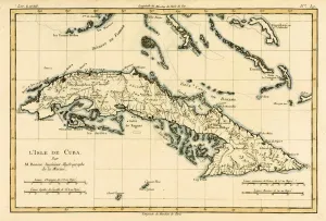 Cuba, from Atlas de Toutes les Parties Connues du Globe Terrestre by Guillaume Raynal Cuba, from Atlas de Toutes les Parties Connues du Globe Terrestre by Guillaume Raynal