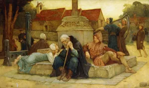 The Curfew Tolls The Knell of the Parting Day, 1912 (oil on canvas) The Curfew Tolls The Knell of the Parting Day, 1912 (oil on canvas)