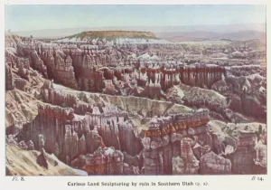 Curious Land Sculpturing by rain in Southern Utah (photo) Curious Land Sculpturing by rain in Southern Utah (photo)