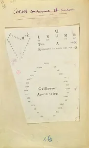 Cut-out page from Et Moi Aussi Je Suis Peintre, 1914 (ink on paper) Cut-out page from Et Moi Aussi Je Suis Peintre, 1914 (ink on paper)