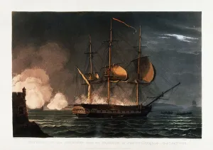 Cutting Out the Hermoine from the Harbour of Porto Cavailo, October 25th 1799, c Cutting Out the Hermoine from the Harbour of Porto Cavailo, October 25th 1799, c