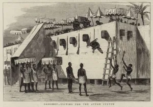 Dahomey, Victims for the Attoh Custom (engraving) Dahomey, Victims for the Attoh Custom (engraving)