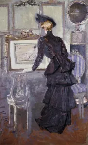 Artists Studio Gallery: Daisy, Princess of Pless in the Artists Studio, 1907 (oil on canvas)
