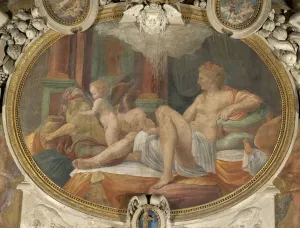 Danae (fresco of the gallery Francois 1er) 16th century Danae (fresco of the gallery Francois 1er) 16th century