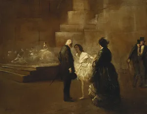 The Dance Lesson; Le Lecon de Danse, (oil on canvas) The Dance Lesson; Le Lecon de Danse, (oil on canvas)