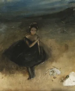 Dancer with a Bouquet; La Danseuse au Bouquet, (oil on canvas) Dancer with a Bouquet; La Danseuse au Bouquet, (oil on canvas)