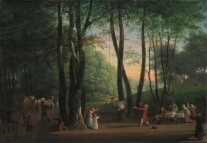 The Dancing Glade at Sorgenfri, North of Copenhagen, 1800 (oil on canvas) The Dancing Glade at Sorgenfri, North of Copenhagen, 1800 (oil on canvas)