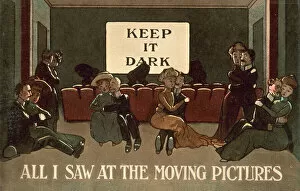 Projection Gallery: Keep It Dark (colour litho)