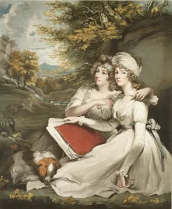 The Daughters of Sir Thomas Frankland, Bart., engraved and pub The Daughters of Sir Thomas Frankland, Bart., engraved and pub