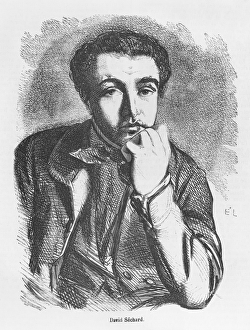 David Sechard, illustration from Les Illusions perdues by Honore de Balzac David Sechard, illustration from Les Illusions perdues by Honore de Balzac