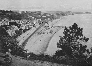 Dawlish Gallery: Dawlish (b / w photo)