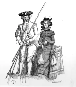 Dawson, illustration from Pride & Prejudice by Jane Austen, edition