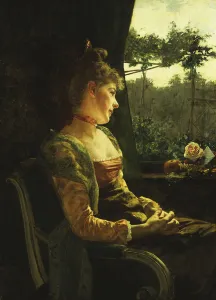 Daydreams, 1891 (oil on canvas) Daydreams, 1891 (oil on canvas)