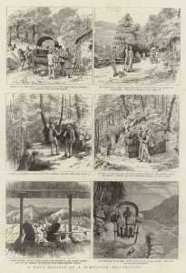 A Day's Holiday at a Himalayan Hill-Station (engraving) A Day's Holiday at a Himalayan Hill-Station (engraving)