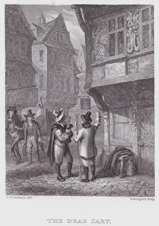 Corpses Gallery: The Dead Cart (engraving)