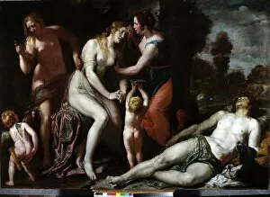 Grieving Gallery: Death of Adonis (oil on canvas)