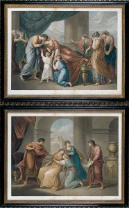Angelika Kauffman Gallery: The Death of Alcestis, after Angelika Kauffman (1741-1807), 1796