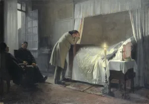 The Death Bed of Madame Bovary, before 1889 (oil on canvas) The Death Bed of Madame Bovary, before 1889 (oil on canvas)