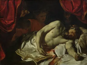 The Death of Cato of Utica (95-46 BC) 1646 (oil on canvas) The Death of Cato of Utica (95-46 BC) 1646 (oil on canvas)