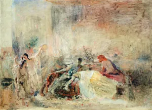 Death of Claudius Caesar Nero (AD 37-68) (oil on canvas) Death of Claudius Caesar Nero (AD 37-68) (oil on canvas)