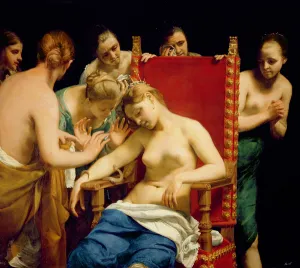 The Death of Cleopatra (oil on canvas) The Death of Cleopatra (oil on canvas)