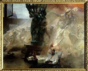 The death of Jean Baptiste (Jean-Baptiste) Carpeaux (1827-1875), French sculptor The death of Jean Baptiste (Jean-Baptiste) Carpeaux (1827-1875), French sculptor