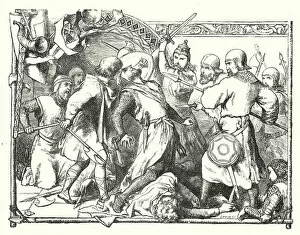 The Death of Winkelreid (engraving)