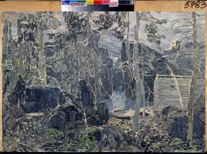 Decor pour la piece de theatre Petit Eyolf de Henrik (Henri) Johan Ibsen (1828-1906) (1828-1906) Decor pour la piece de theatre Petit Eyolf de Henrik (Henri) Johan Ibsen (1828-1906) (1828-1906)