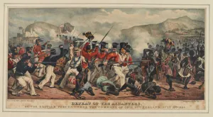 Defeat of Ashantees by the British forces under the command of Colonel Sutherland Defeat of Ashantees by the British forces under the command of Colonel Sutherland