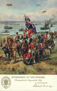 Defenders of the British Empire (colour litho) Defenders of the British Empire (colour litho)
