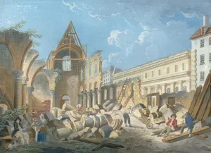 Demolition of the Couvent des Cordeliers, c.1802 (gouache on paper) Demolition of the Couvent des Cordeliers, c.1802 (gouache on paper)