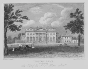 Denton Park, Yorkshire, The Seat of Sir W C Ibbetson, Baronet (engraving) Denton Park, Yorkshire, The Seat of Sir W C Ibbetson, Baronet (engraving)