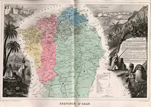 Maps Collection: Department of Oran, French Algeria. Oran, Geryville, Tlemcen, Arzew, Mazagran