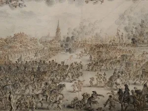 The Departure of Charles II from Scheveningen (engraving) The Departure of Charles II from Scheveningen (engraving)