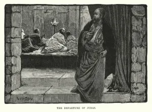 Departure Gallery: The Departure of Judas (engraving)